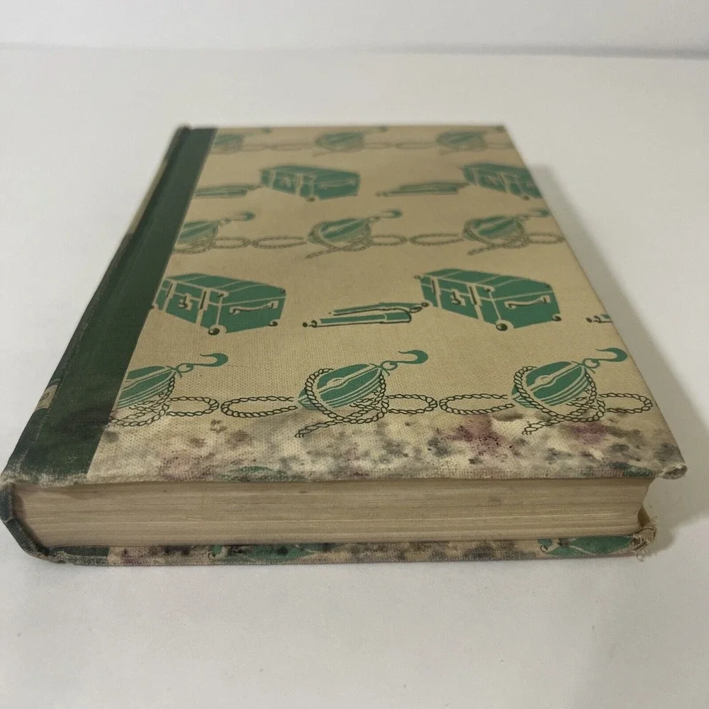 VINTAGE Treasure Island by Robert L Stevenson Junior Library HB 1947 Illustrated